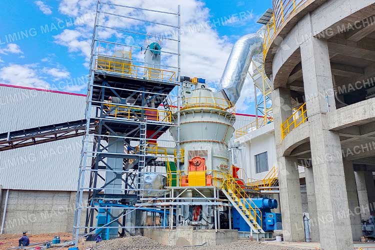 LM vertical roller mill for limestone powder making